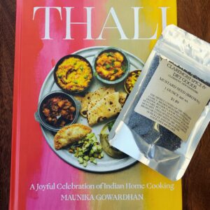 Mustard seeds, whole, brown