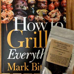 Peppercorns, black, smoked